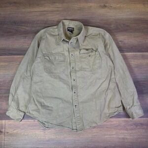 Guide Series Tan Heavyweight Button Up Shirt